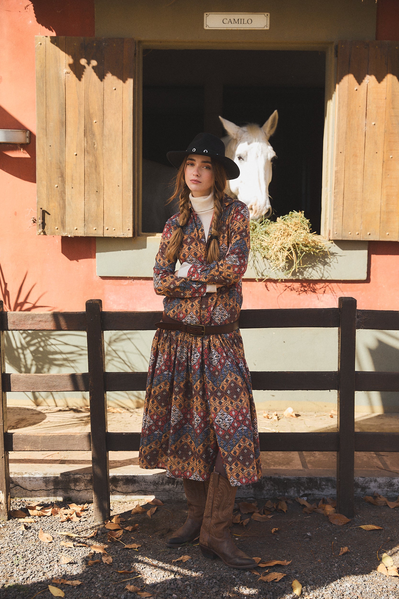 goat maxi dress JEREMIE MAXI DRESS LACHEN BROWN BROWN / LACHEN / S