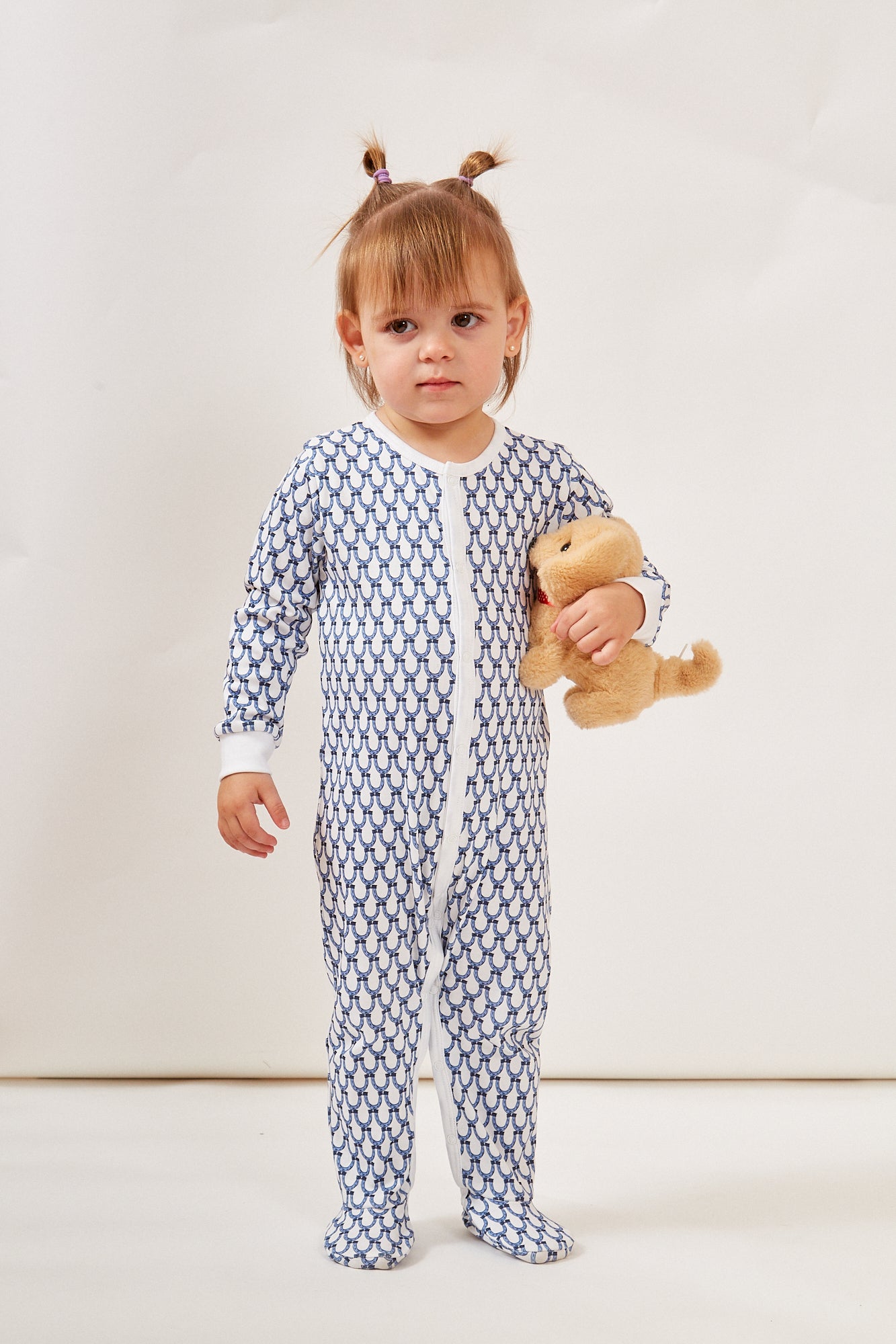 CASEY INFANT PAJAMA SUIT LUCKY BLUE