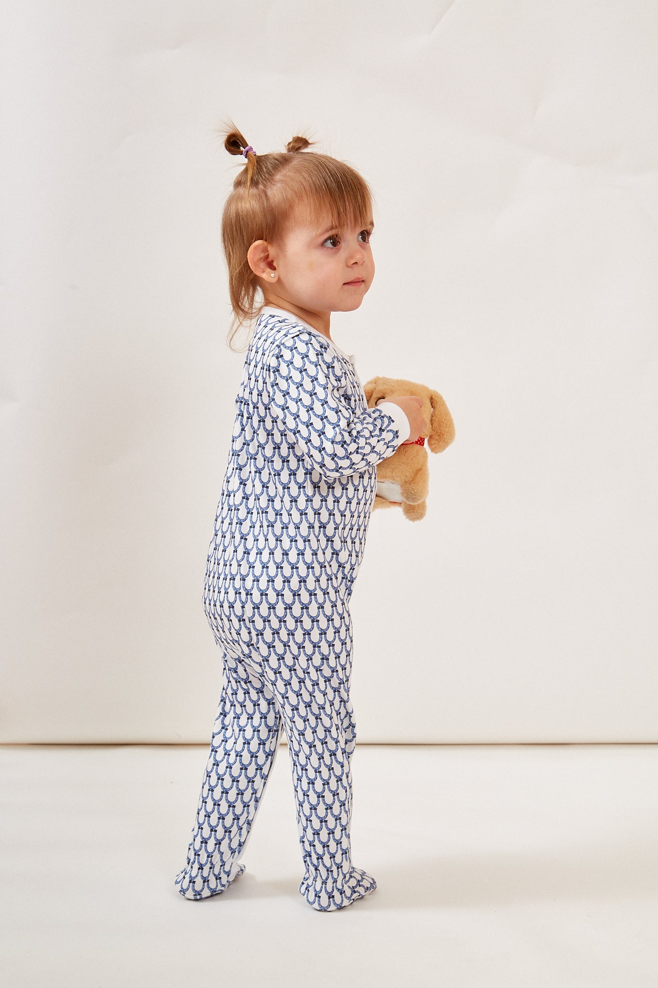 CASEY INFANT PAJAMA SUIT LUCKY BLUE