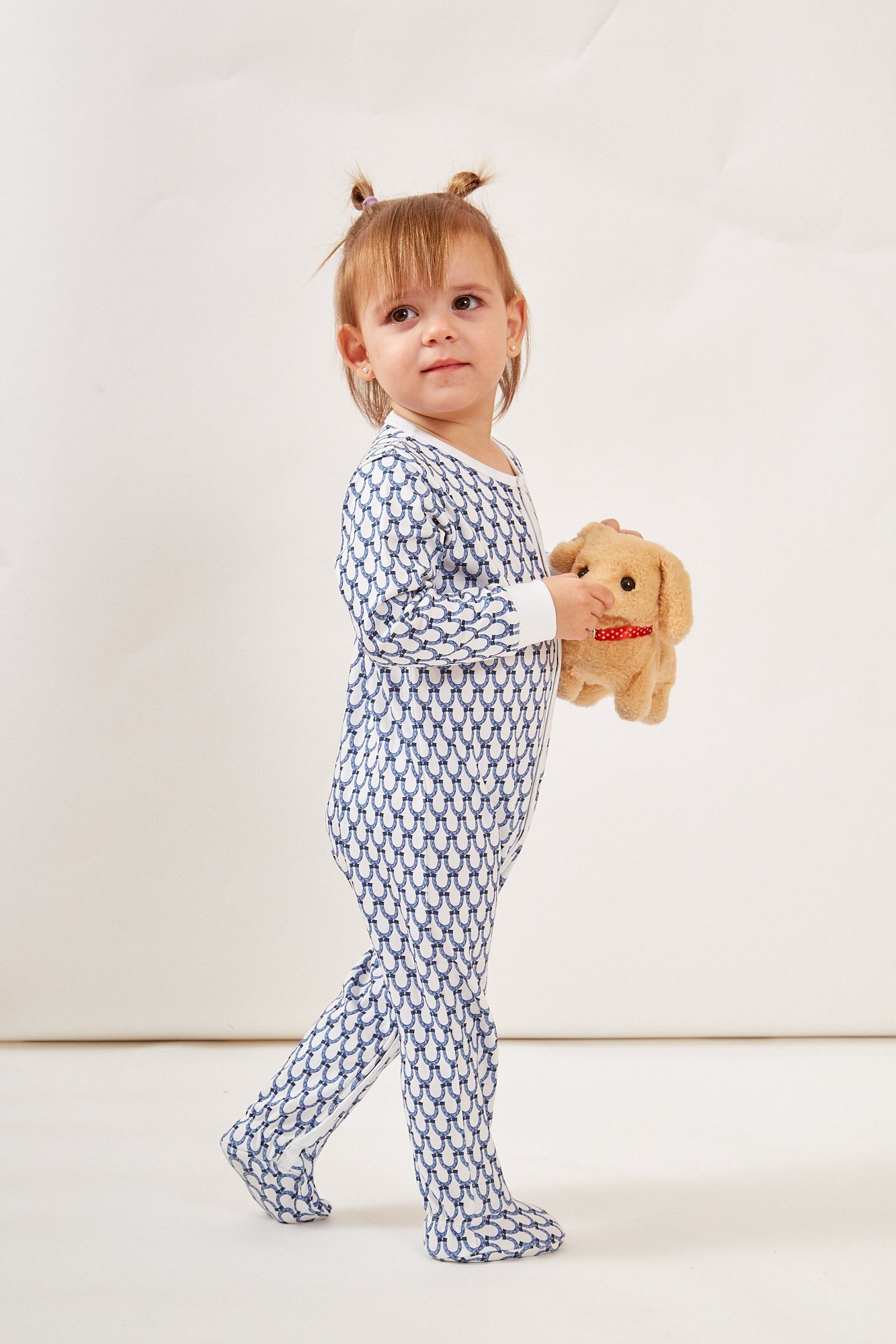 CASEY INFANT PAJAMA SUIT LUCKY BLUE