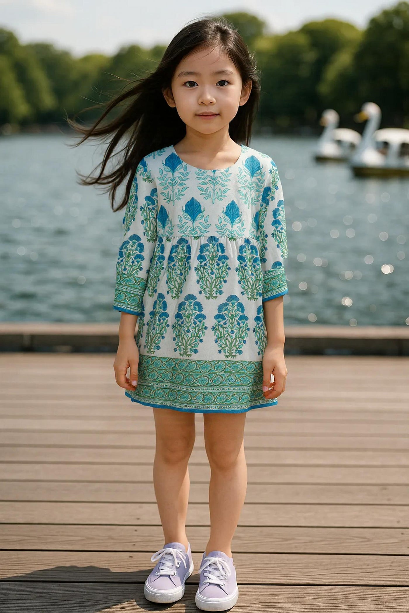 GIRLS SEYCHELLES GIRLS DRESS RAHA BLUE