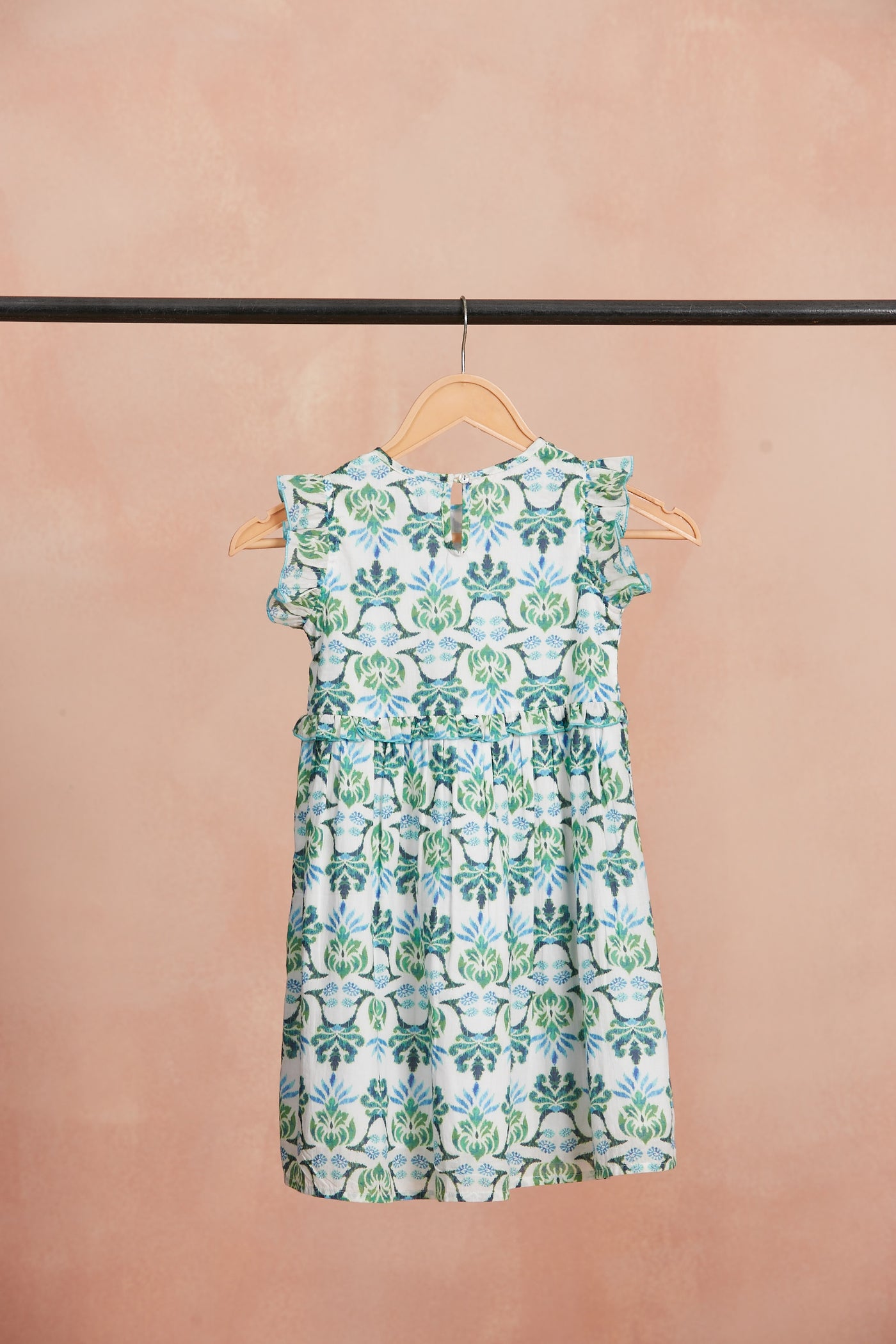 NICOLE GIRLS DRESS TERESINIA GREEN