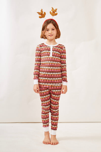 CAMERON KIDS PAJAMA SET DAKOTA WARM
