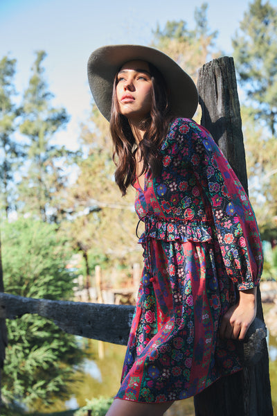JEREZ SHORT DRESS YESHI RED
