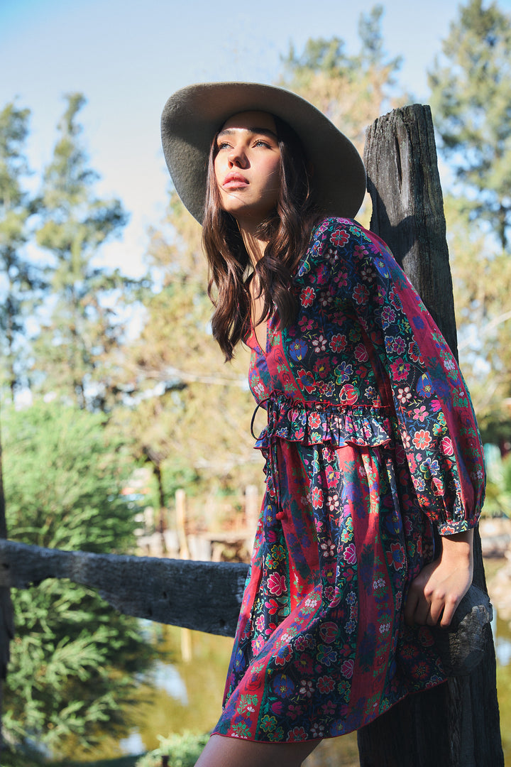 JEREZ SHORT DRESS YESHI RED – Ros-Garden
