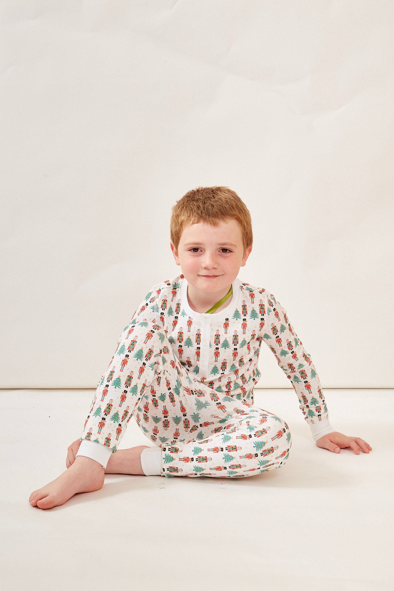 CAMERON KIDS PAJAMA SET NUTCRACKER HOLLY
