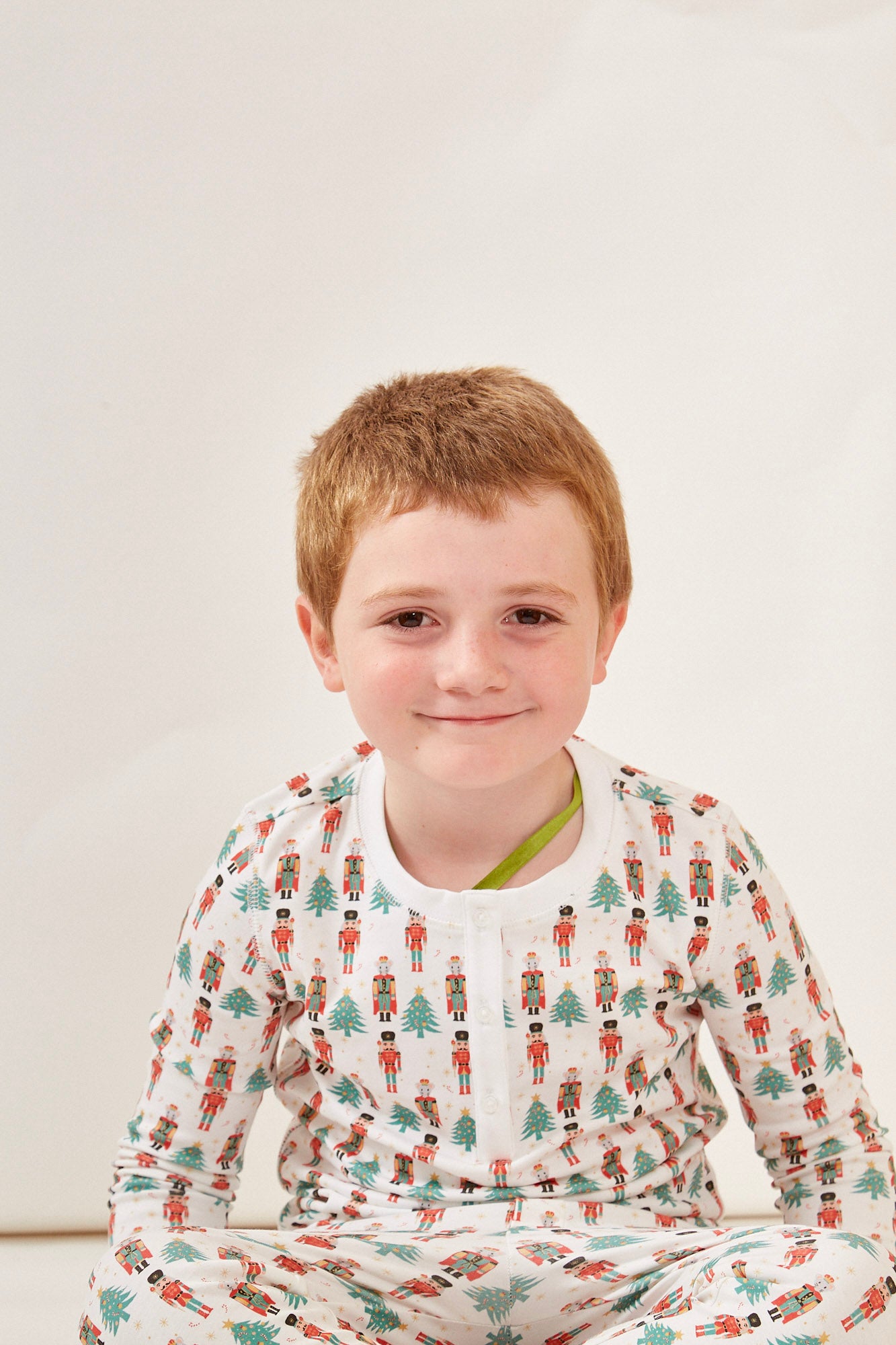 CAMERON KIDS PAJAMA SET NUTCRACKER HOLLY