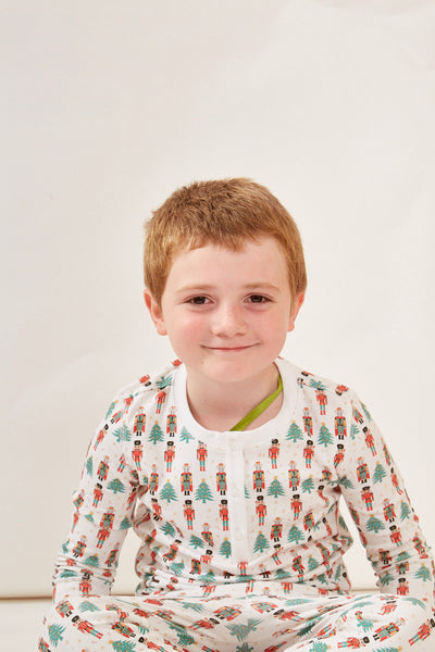 CAMERON KIDS PAJAMA SET NUTCRACKER HOLLY