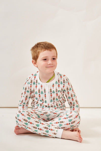 CAMERON KIDS PAJAMA SET NUTCRACKER HOLLY