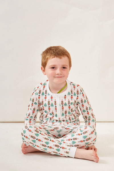 CAMERON KIDS PAJAMA SET NUTCRACKER HOLLY