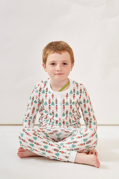 CAMERON KIDS PAJAMA SET NUTCRACKER HOLLY