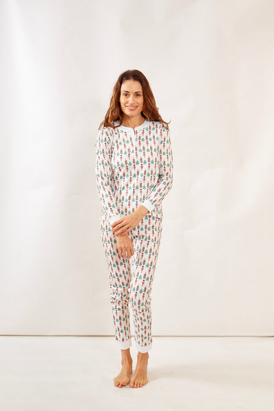 PIPPA WOMEN'S PAJAMA SET NUTCRACKER HOLLY