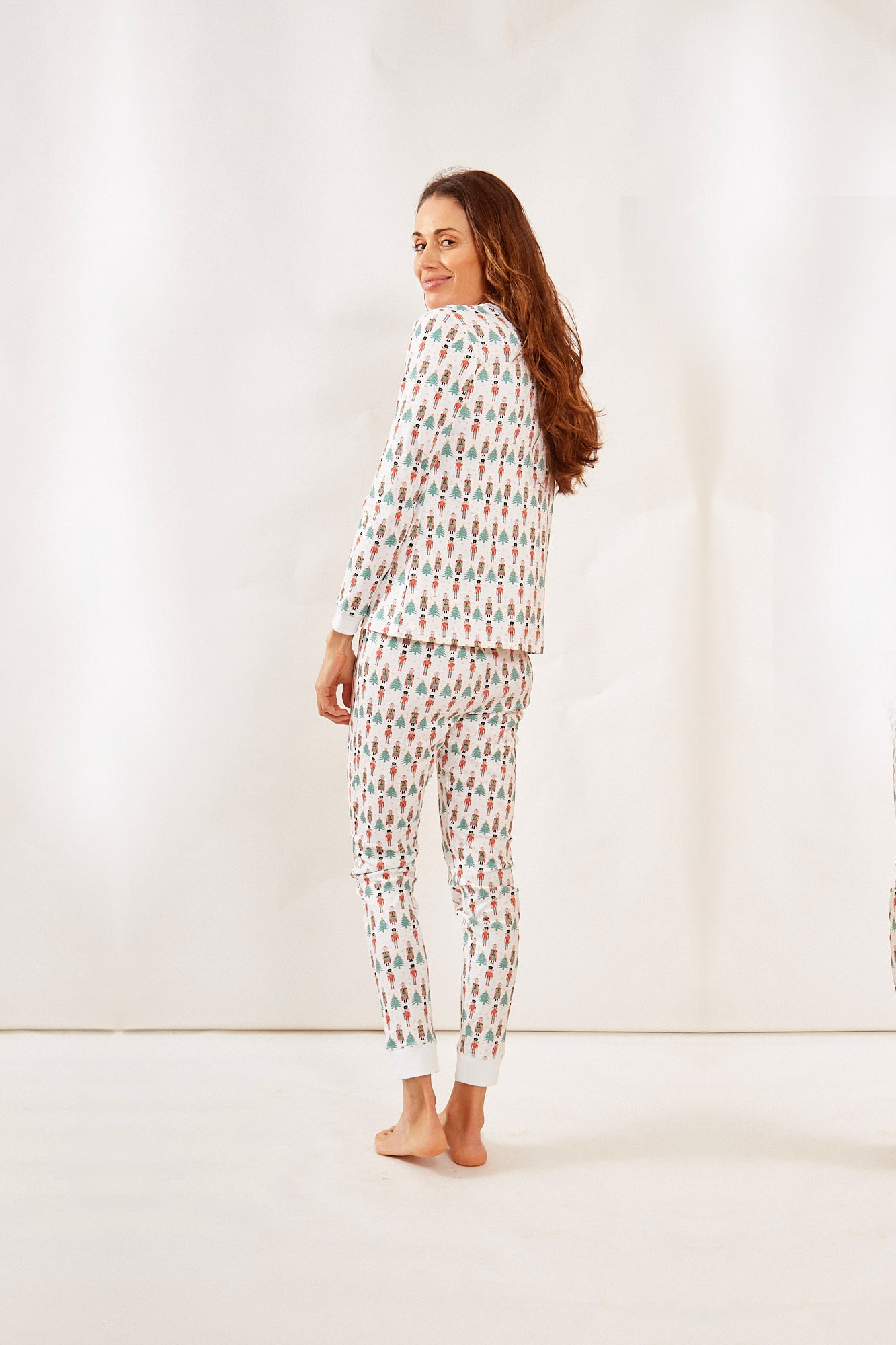 PIPPA WOMEN'S PAJAMA SET NUTCRACKER HOLLY