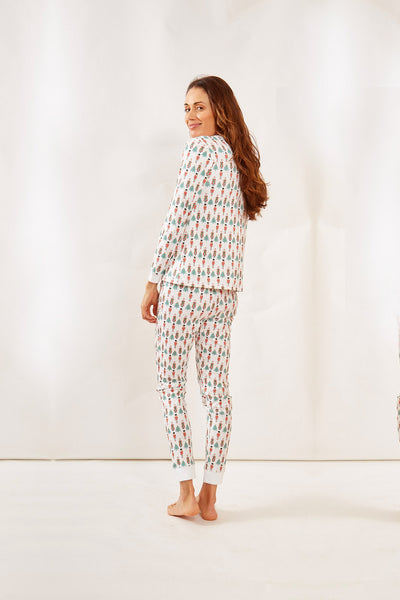 PIPPA WOMEN'S PAJAMA SET NUTCRACKER HOLLY