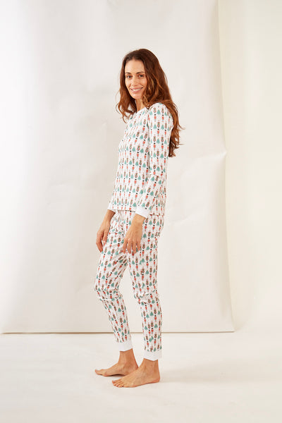PIPPA WOMEN'S PAJAMA SET NUTCRACKER HOLLY