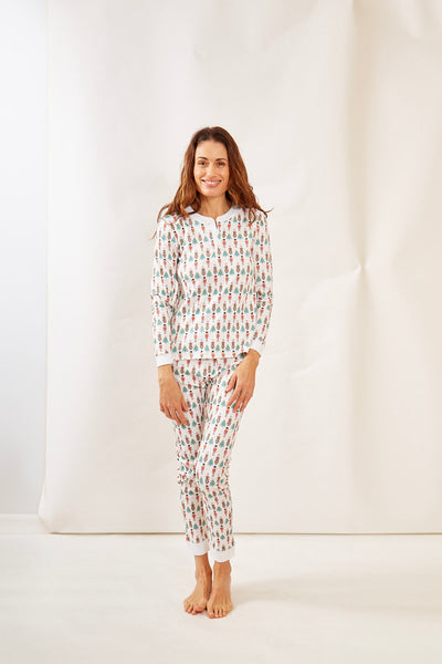 PIPPA WOMEN'S PAJAMA SET NUTCRACKER HOLLY