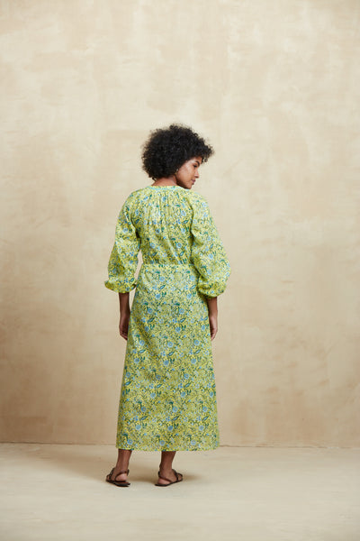 AMALFI MAXI DRESS CEZANNE YELLOW