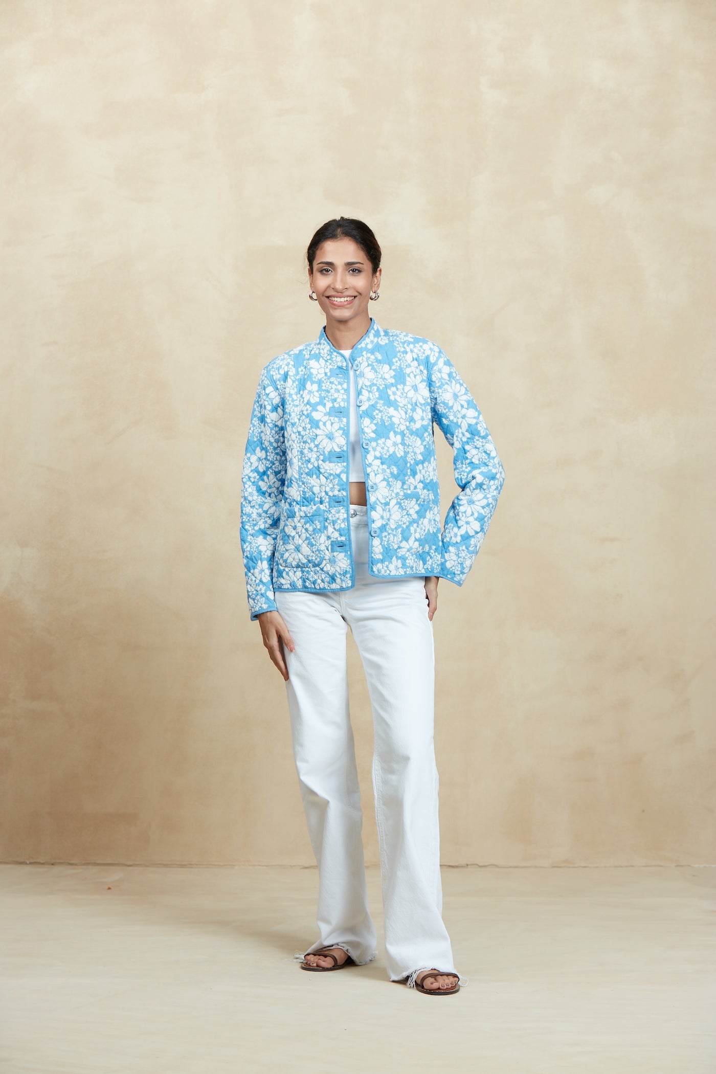 ANDY JACKET CATANIA LIGHT BLUE