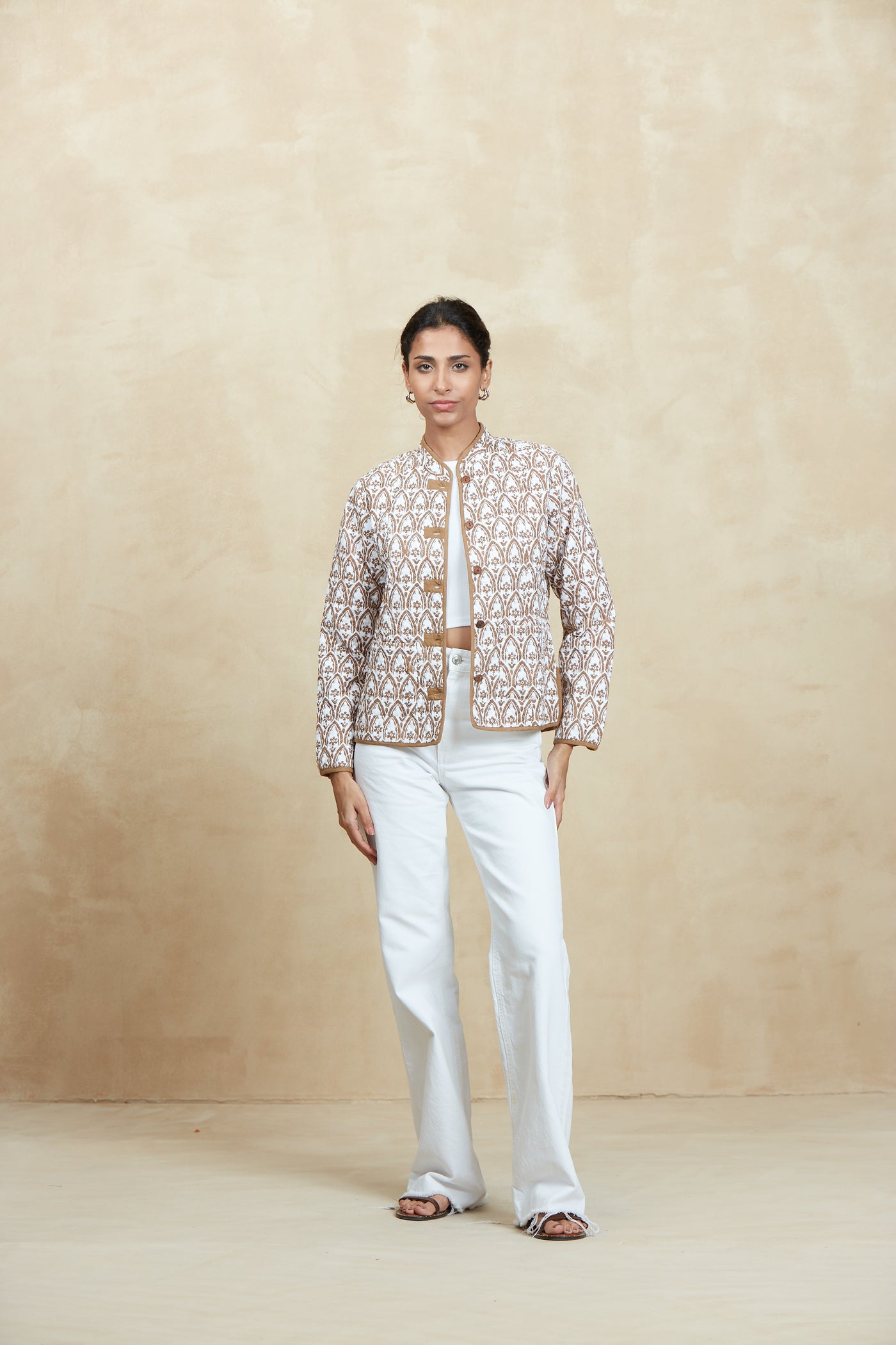 ANDY JACKET TAORMINA BROWN