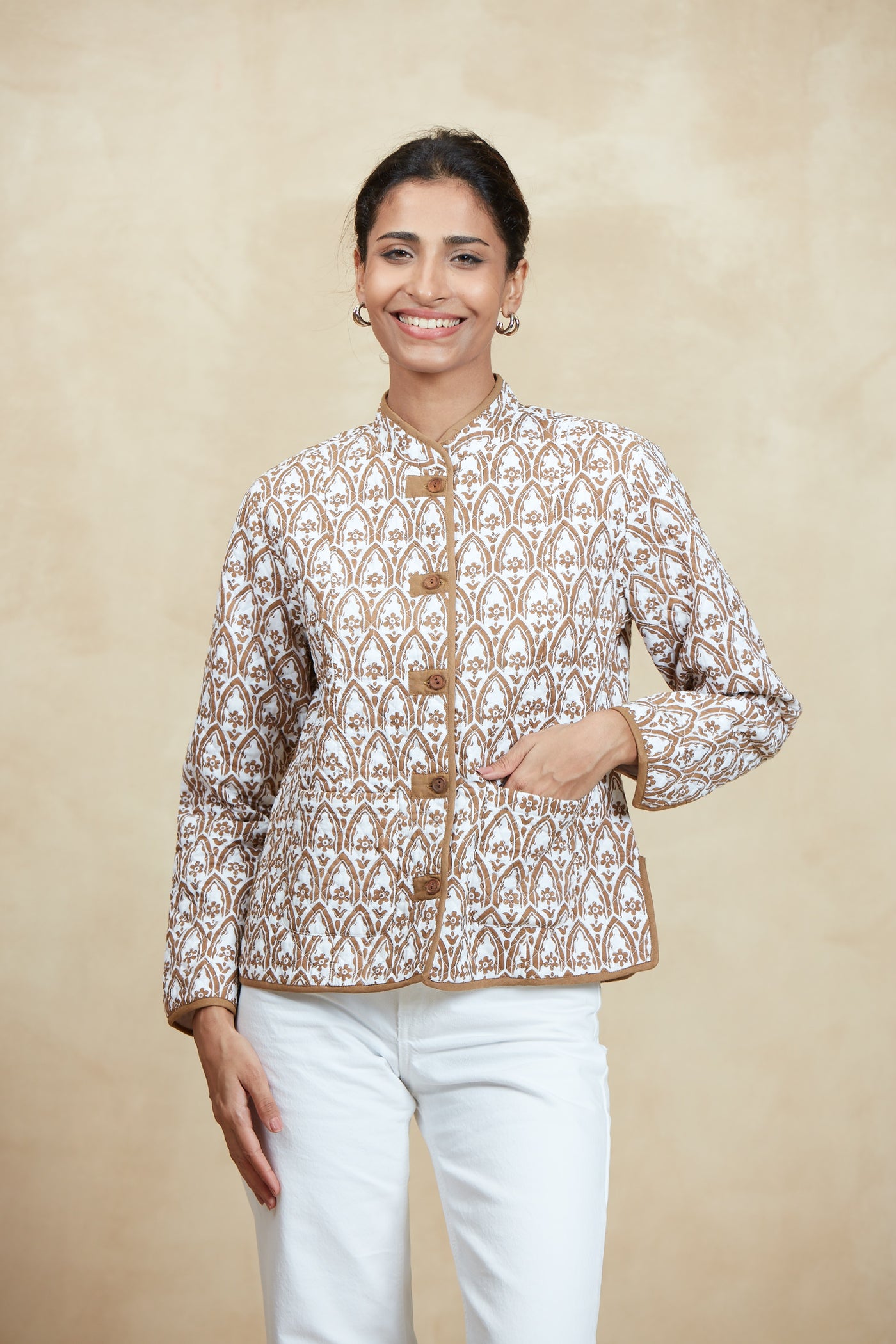 ANDY JACKET TAORMINA BROWN