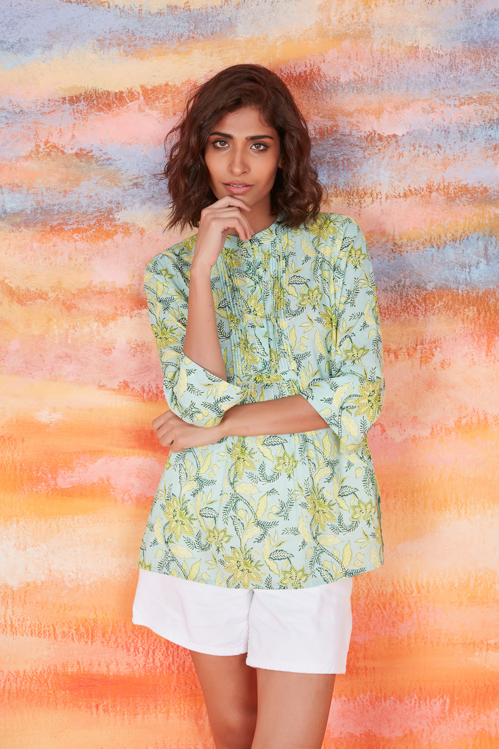 ARLES SHIRT TENANGO LIGHT GREEN