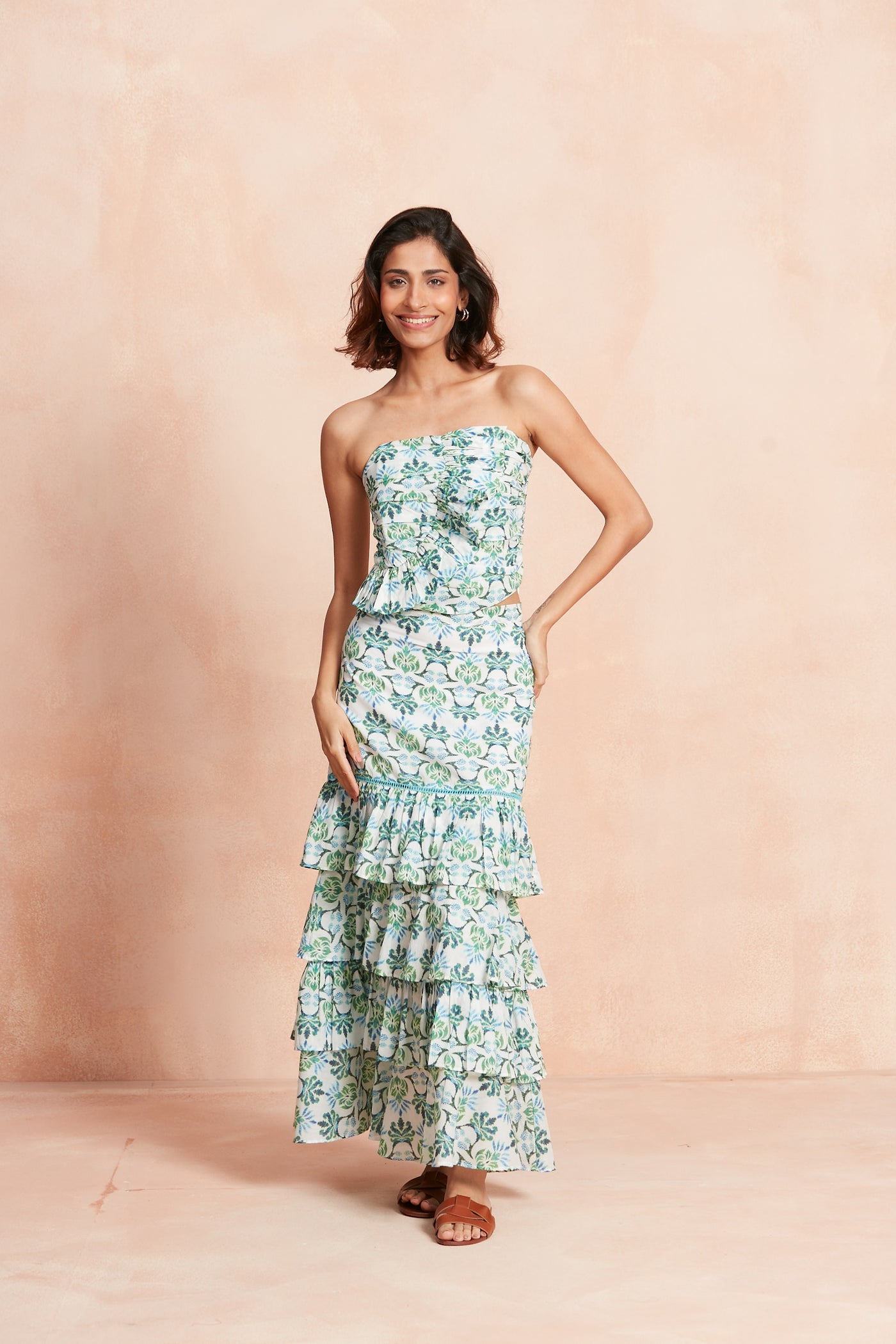 HONDURAS SKIRT TERESINIA GREEN