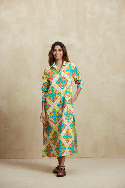 BRUSSELS LONG KURTA SICILY YELLOW