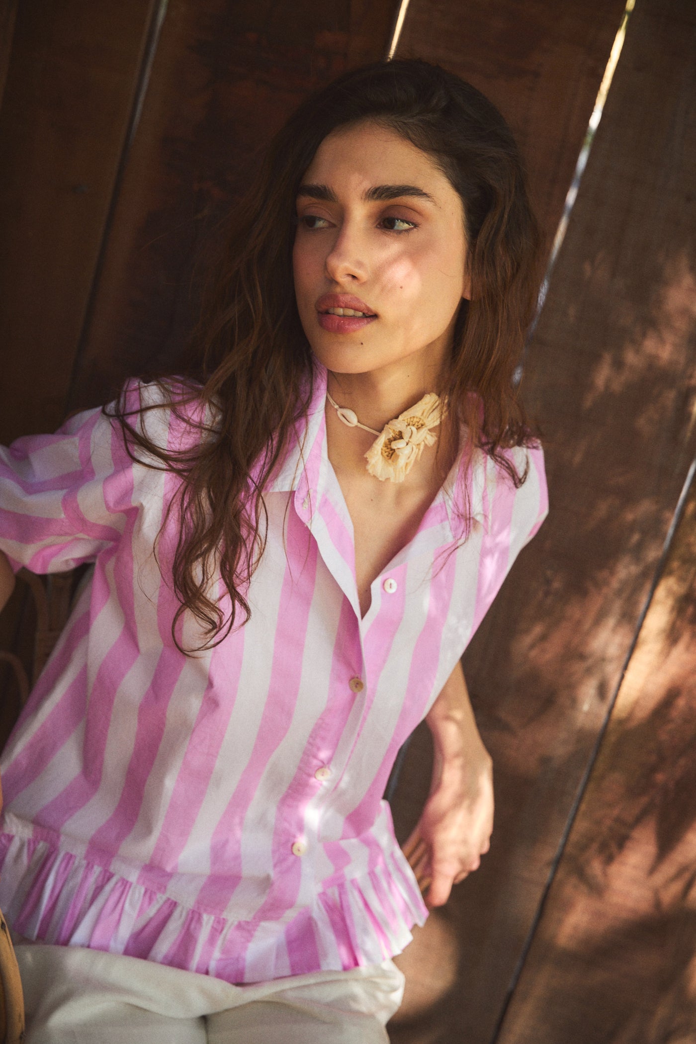 CC RUBY SHIRT STRIPES LILAC – Ros-Garden