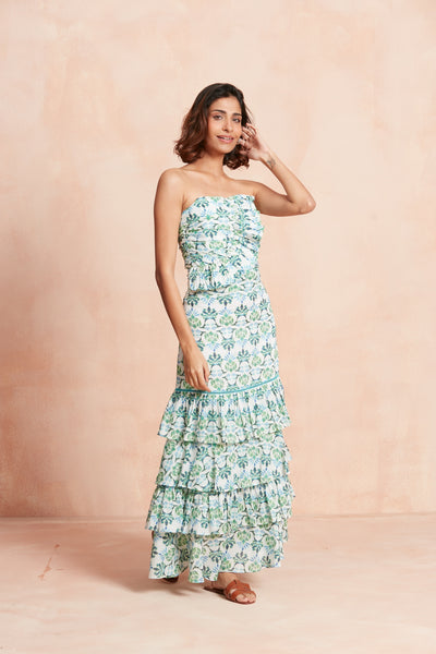 HONDURAS SKIRT TERESINIA GREEN