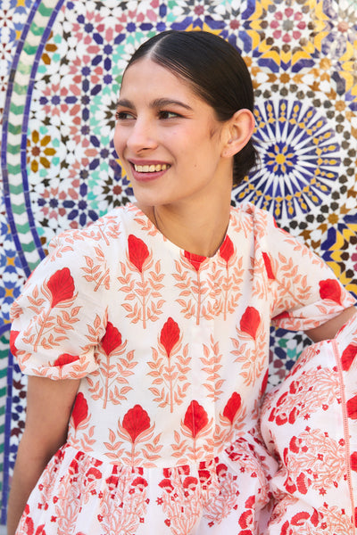 DAPHNE MIDI DRESS RAHA PINK