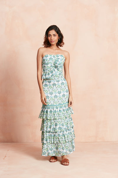 HONDURAS SKIRT TERESINIA GREEN
