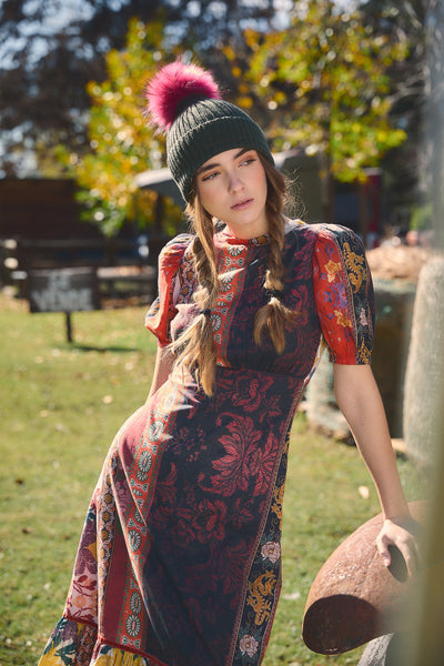 FREYA MIDI DRESS CHOKI ORANGE