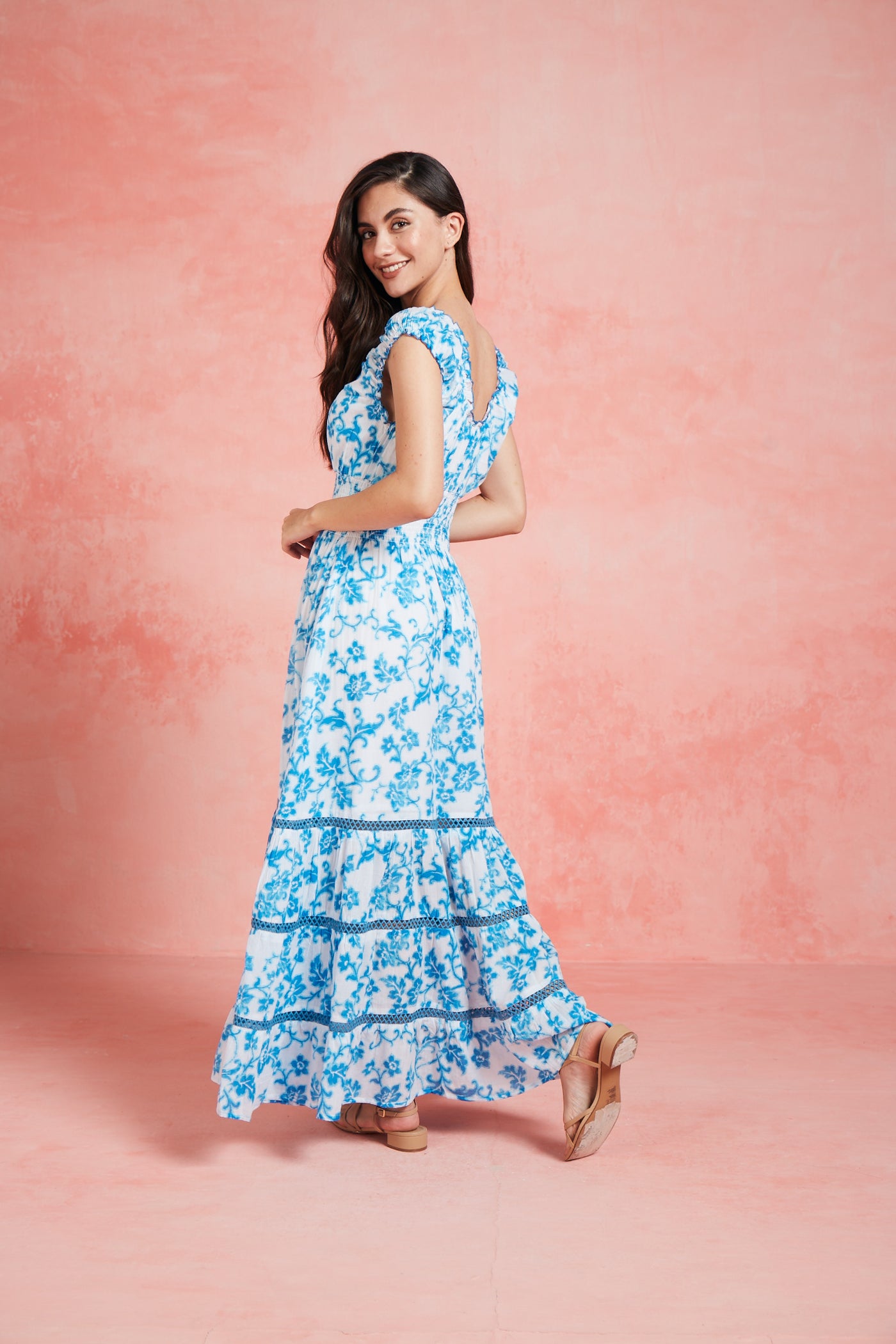 HILDA DRESS JULIET BLUE
