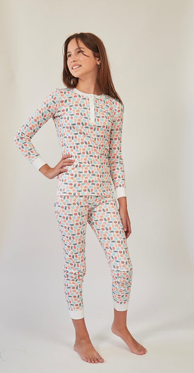 CAMERON KIDS PAJAMA SET  PUMPKINS MULTI