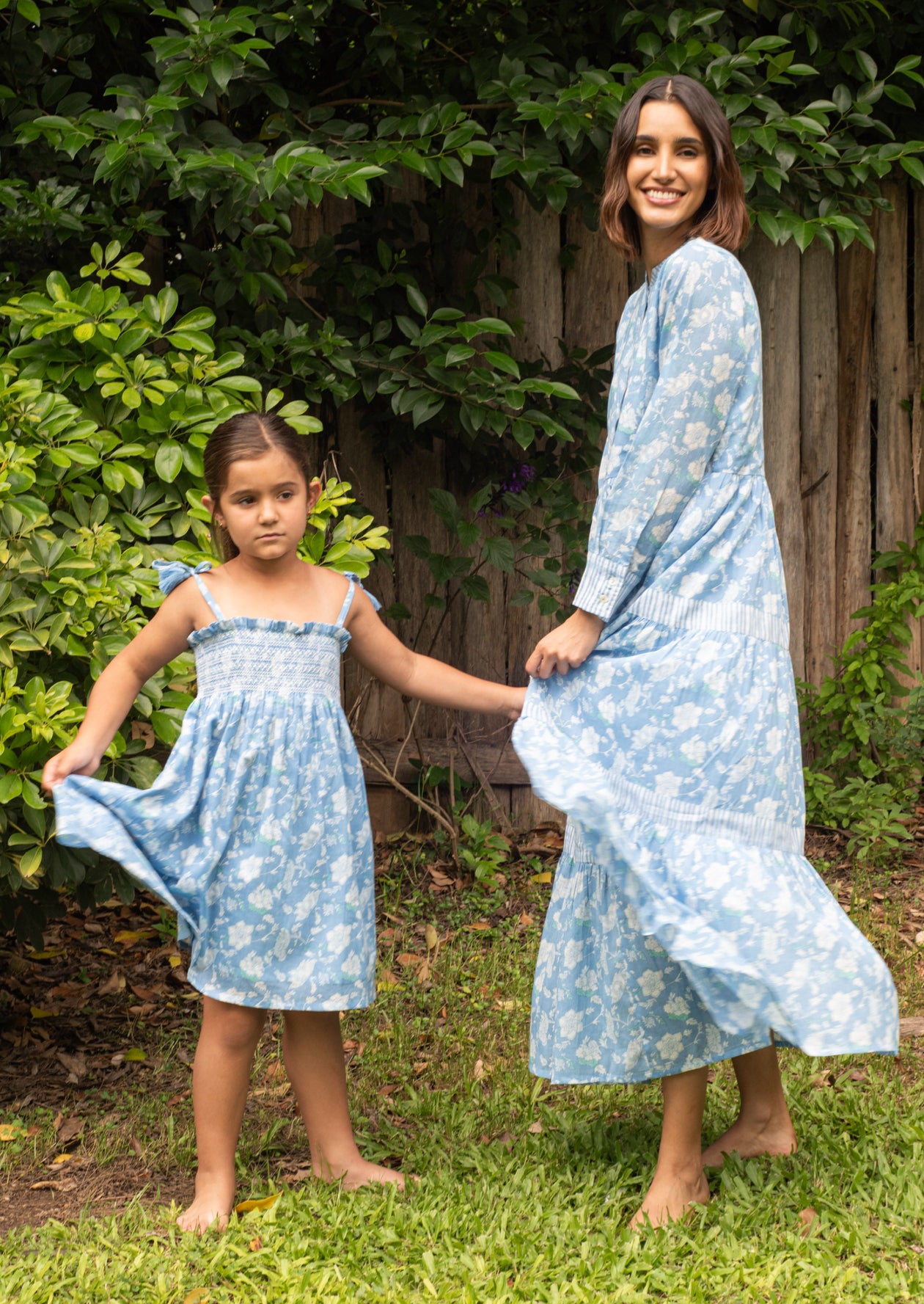 MAINE GIRLS DRESS CONDOLINA LIGHT BLUE