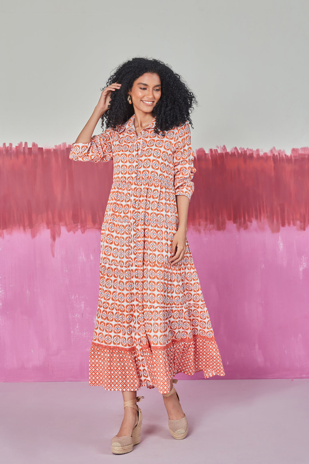 JINETTE MAXI DRESS CALI RED – Ros-Garden