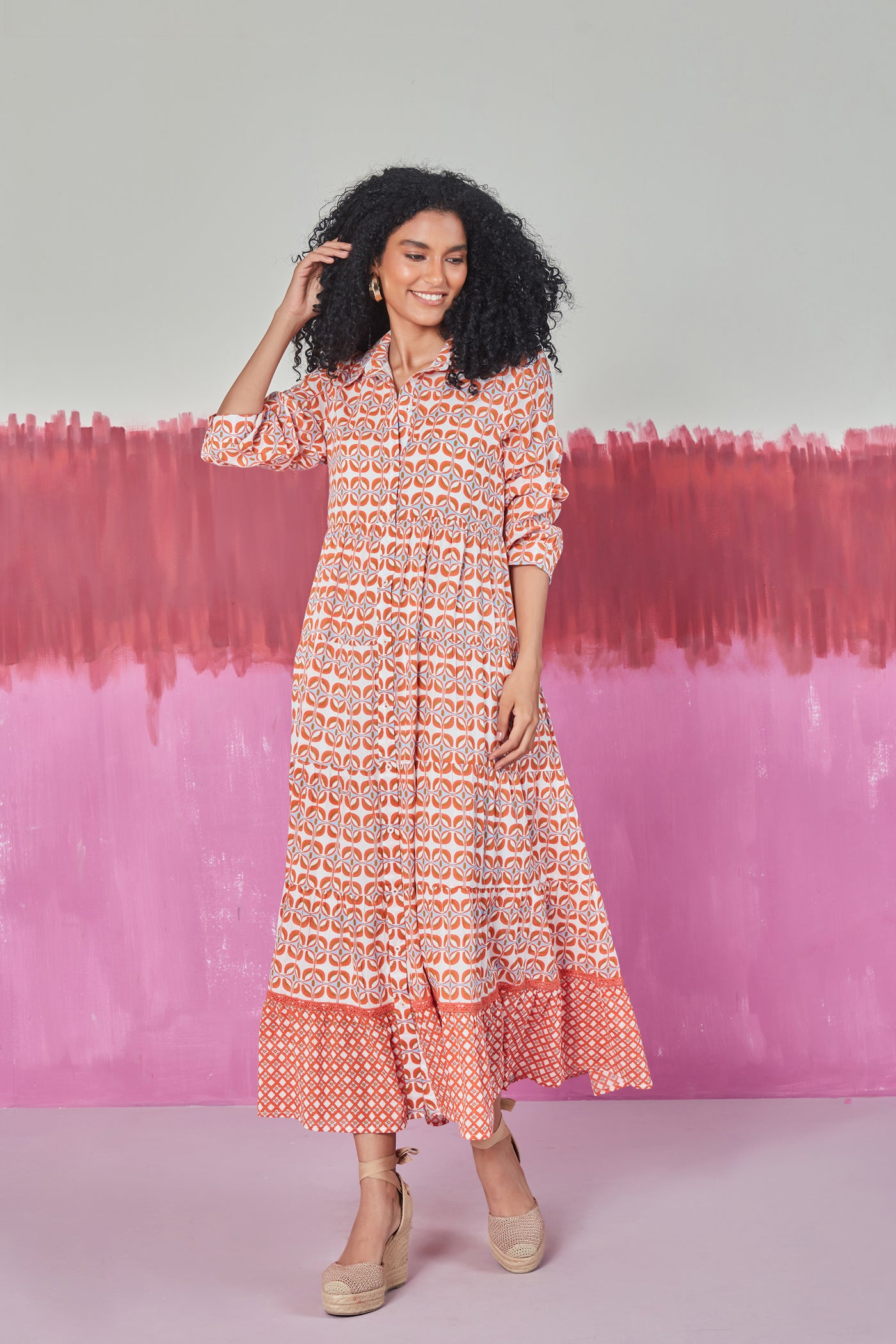 JINETTE MAXI DRESS CALI RED