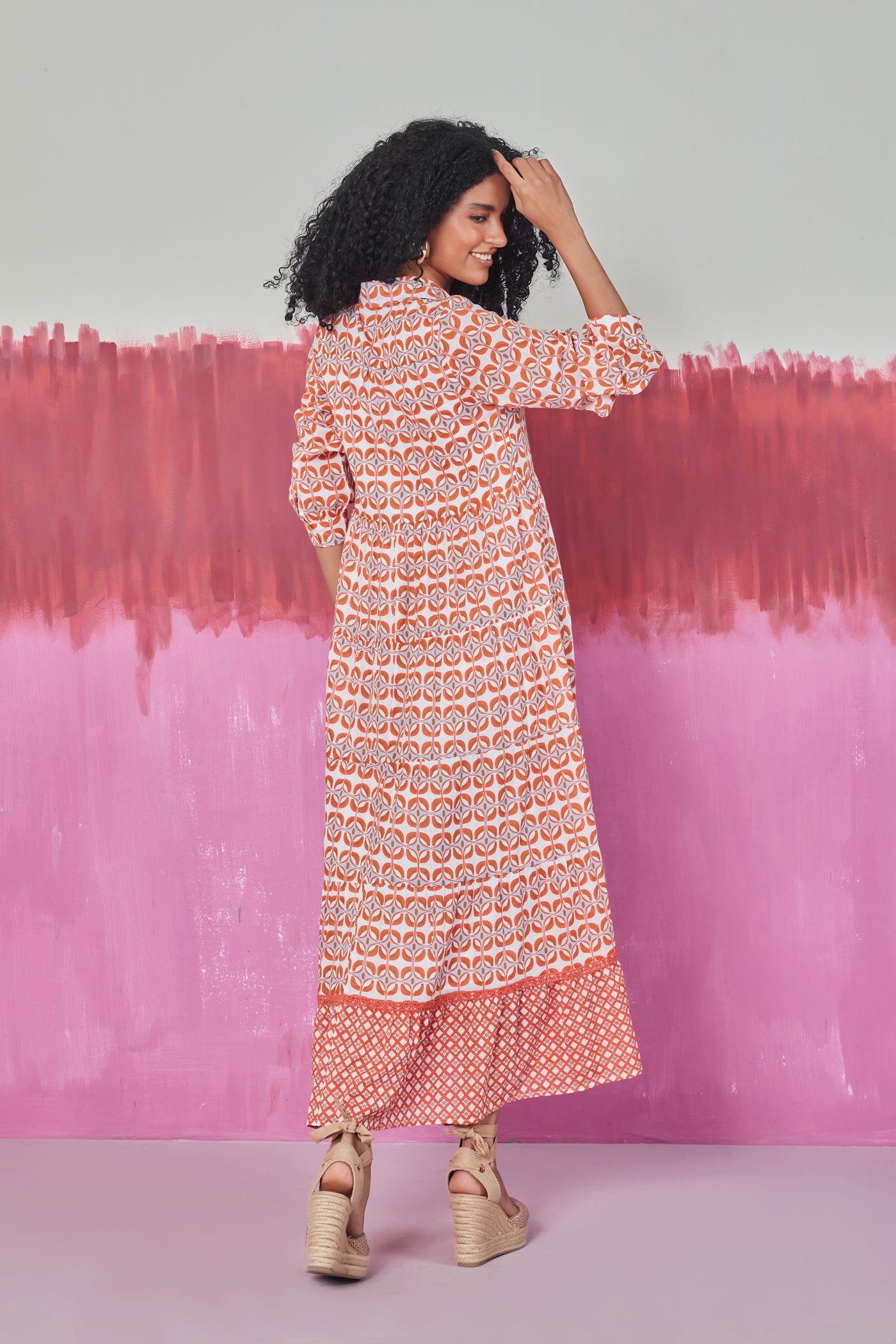 JINETTE MAXI DRESS CALI RED