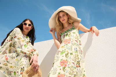 EMB NATASHA MAXI DRESS BOTANIC MULTI