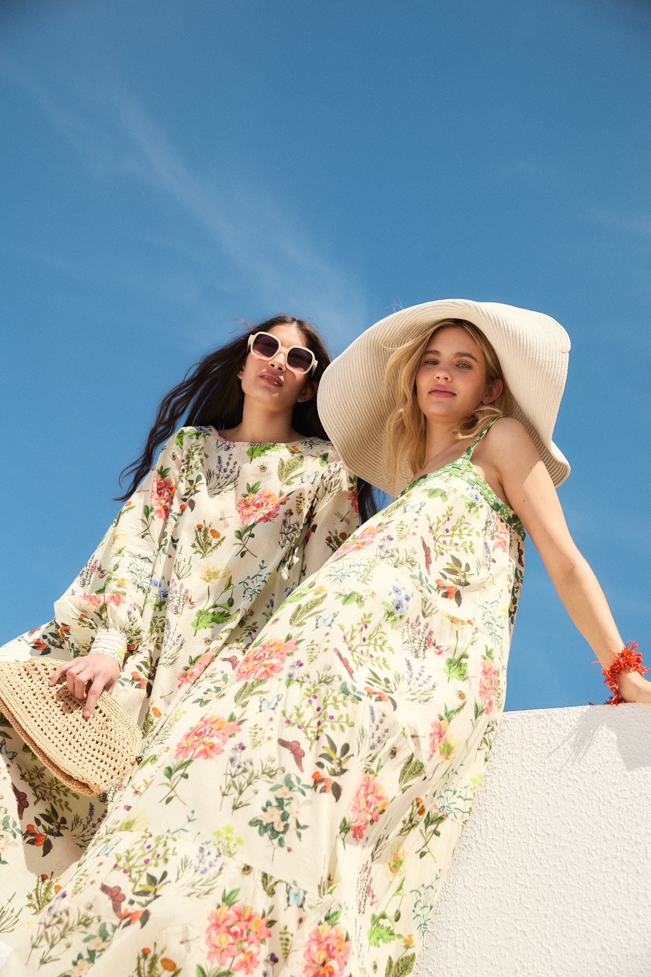 EMB NATASHA MAXI DRESS BOTANIC MULTI