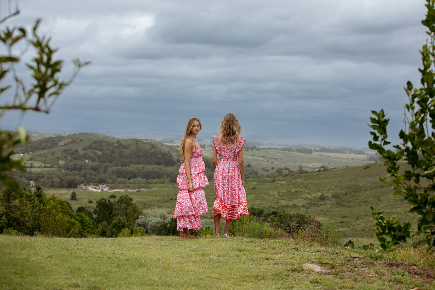 NEVADA MAXI DRESS CORDOBA RED