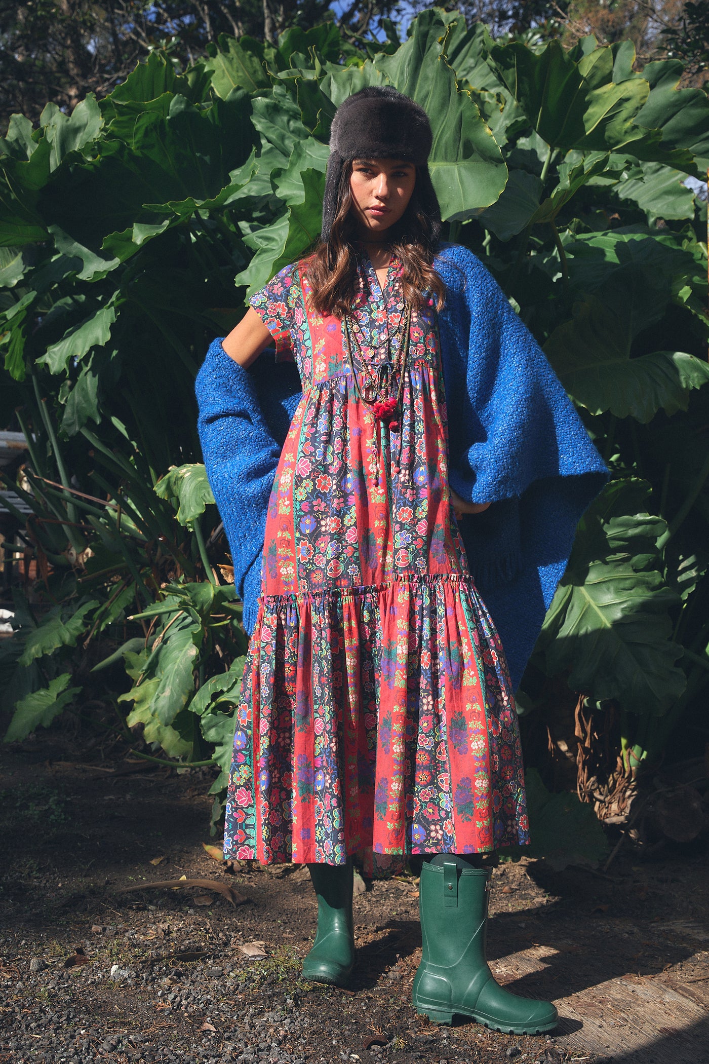 MUMI MIDI DRESS YESHI RED