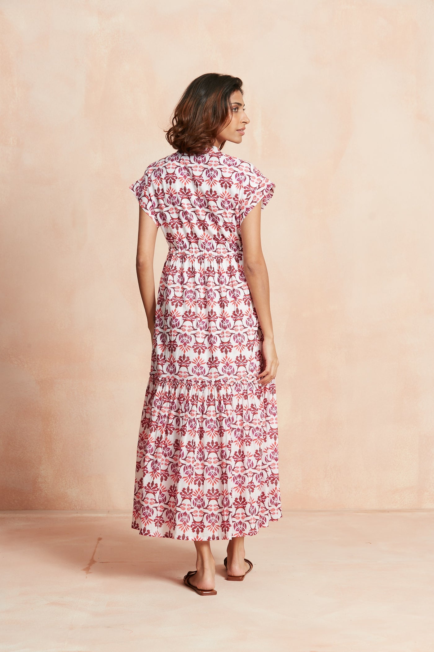 MUMI MIDI DRESS TERESINIA PINK