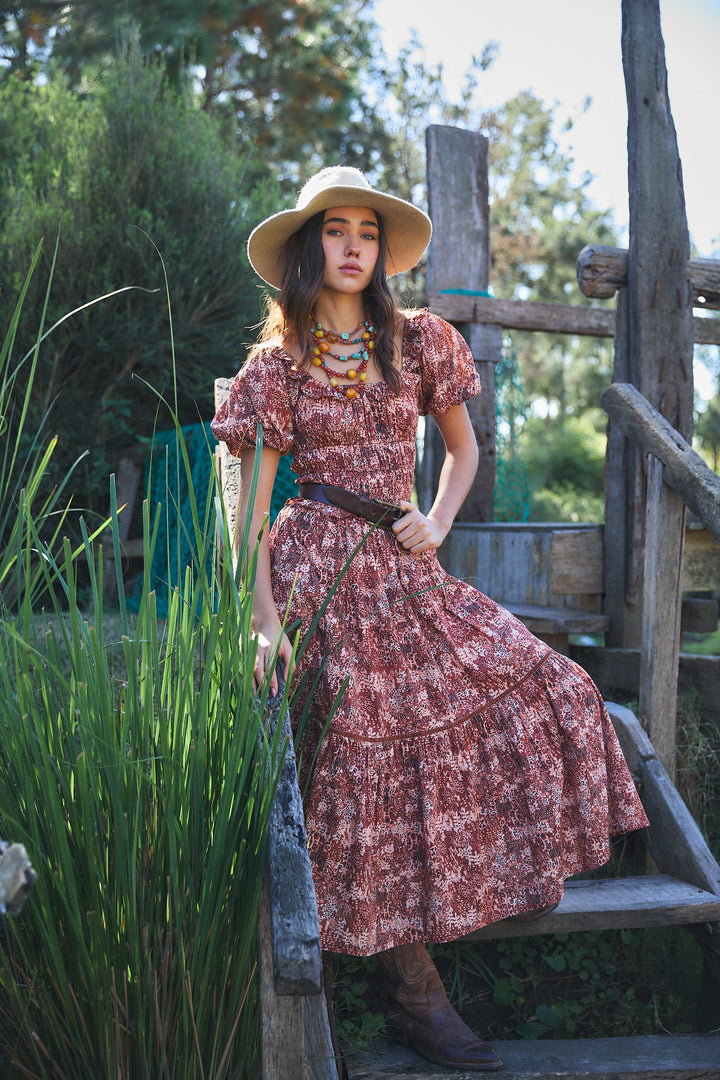 percy linen dress MIDI TIGER BROWN Love Just Dropped: Stunning Midweight linen fabric Size:14-Green Velvet Dress (only) plus size prom dresses for cheap