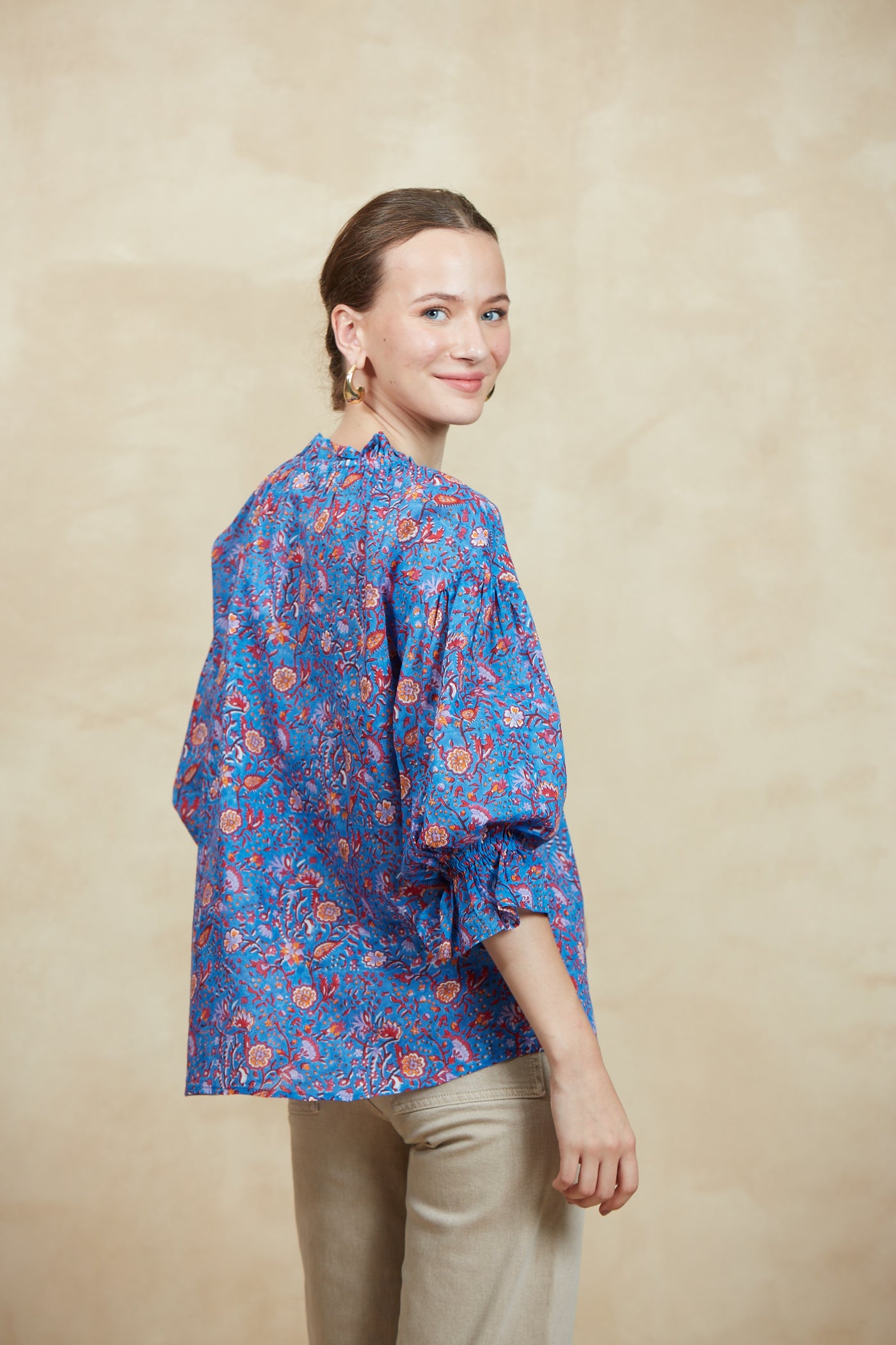 RACHEL SHIRT CEZANNE BLUE