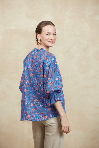 RACHEL SHIRT CEZANNE BLUE