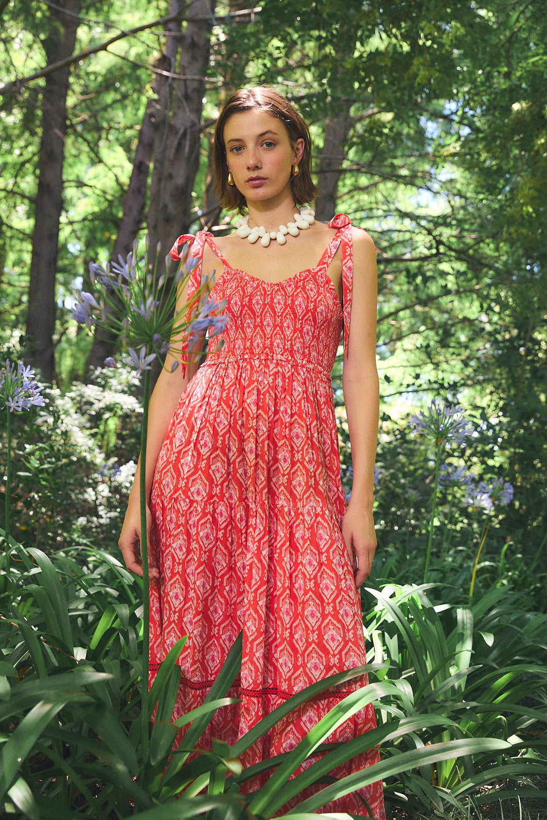 sachin and babi light blue dress Sophia Dress in Desert Heritage Rose – Ivy City Co main image 1