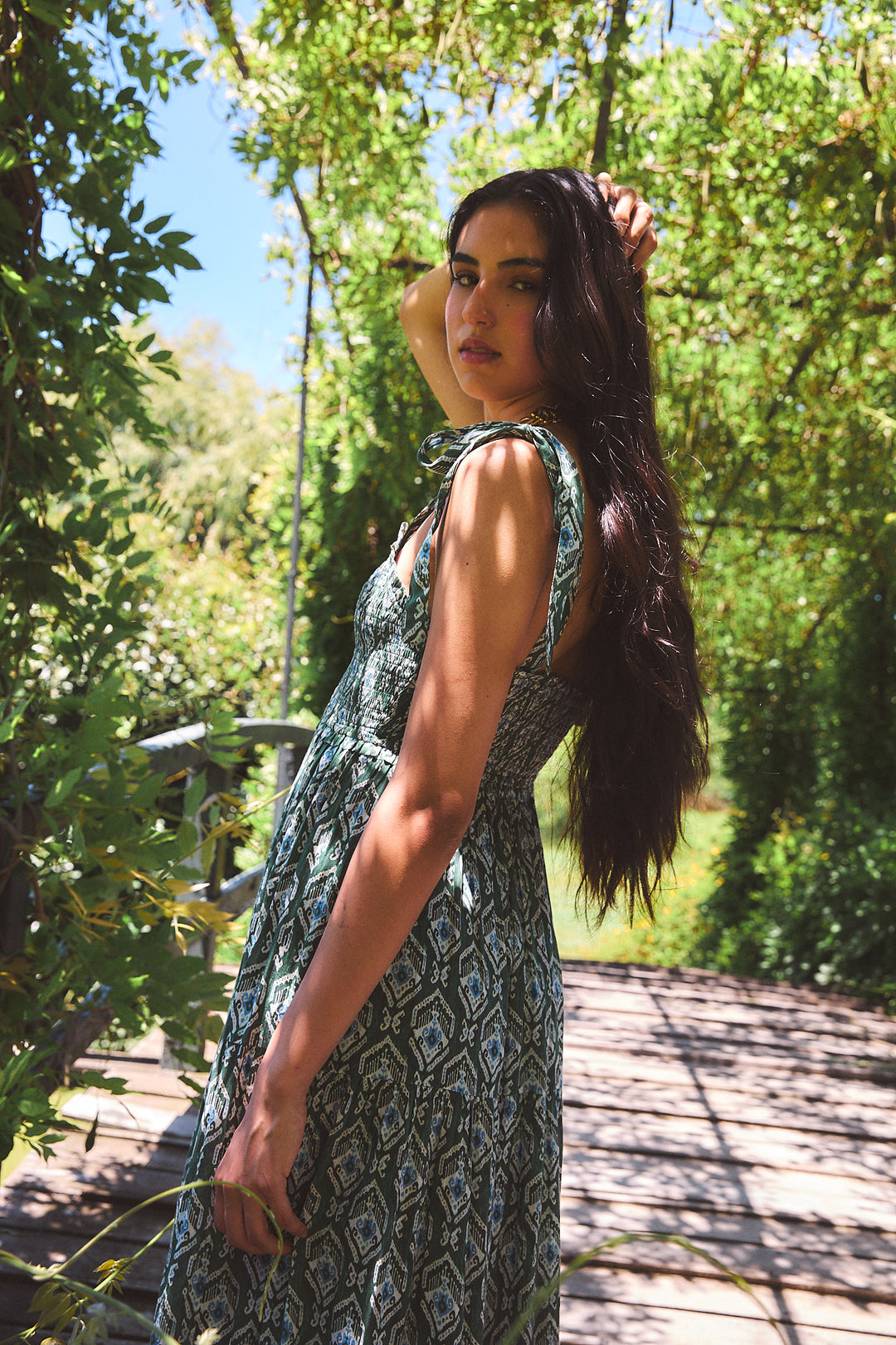 indra maxi dress REECE MAXI DRESS INDRA GREEN – Ros-Garden