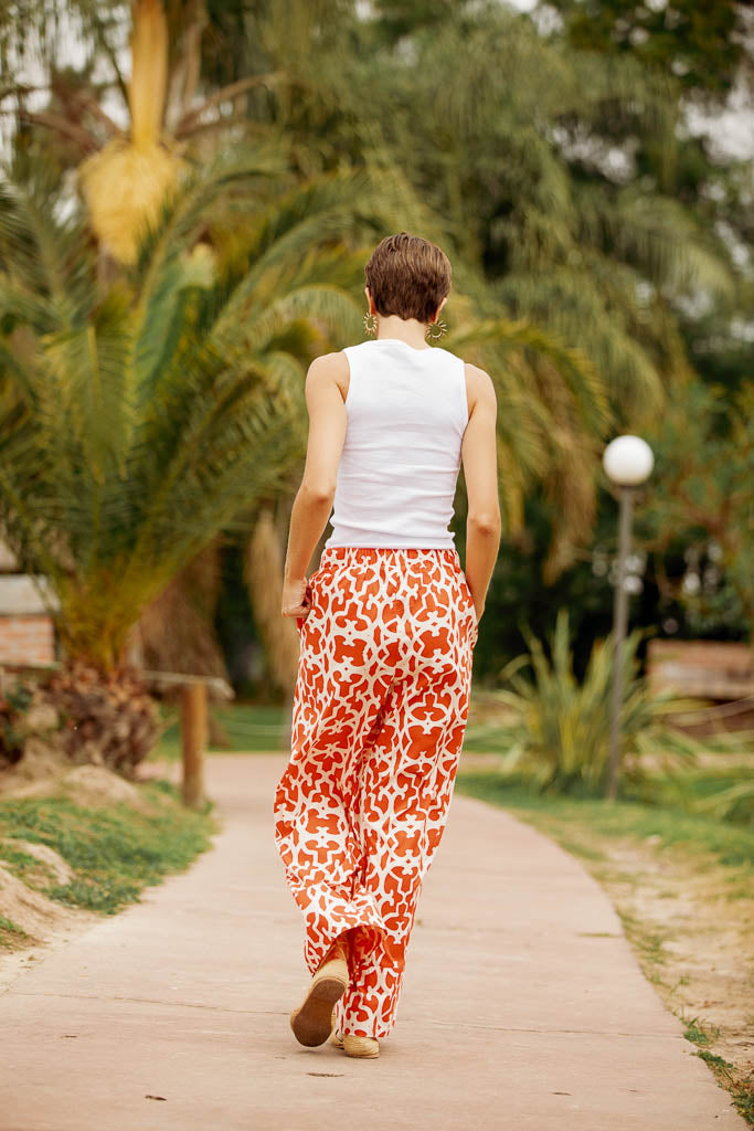 NICO PANT CHIA RED