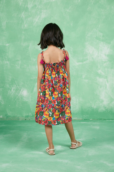 MAINE GIRLS DRESS UATULCO MULTI